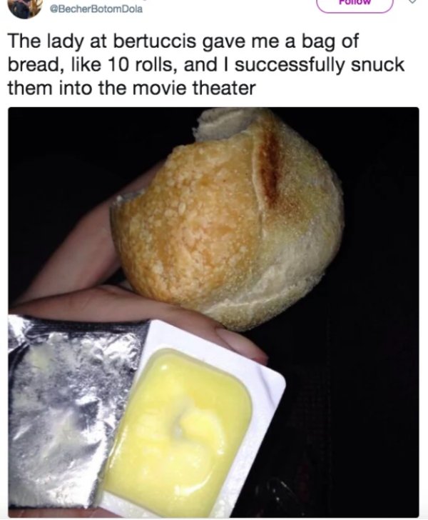 Terlalu Pintar, Makanan Yang Nggak Kamu Bayangin Bisa Masuk Bioskop